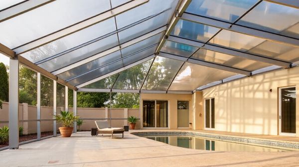 Coût d'un abri de piscine haut : guide pour établir votre budget